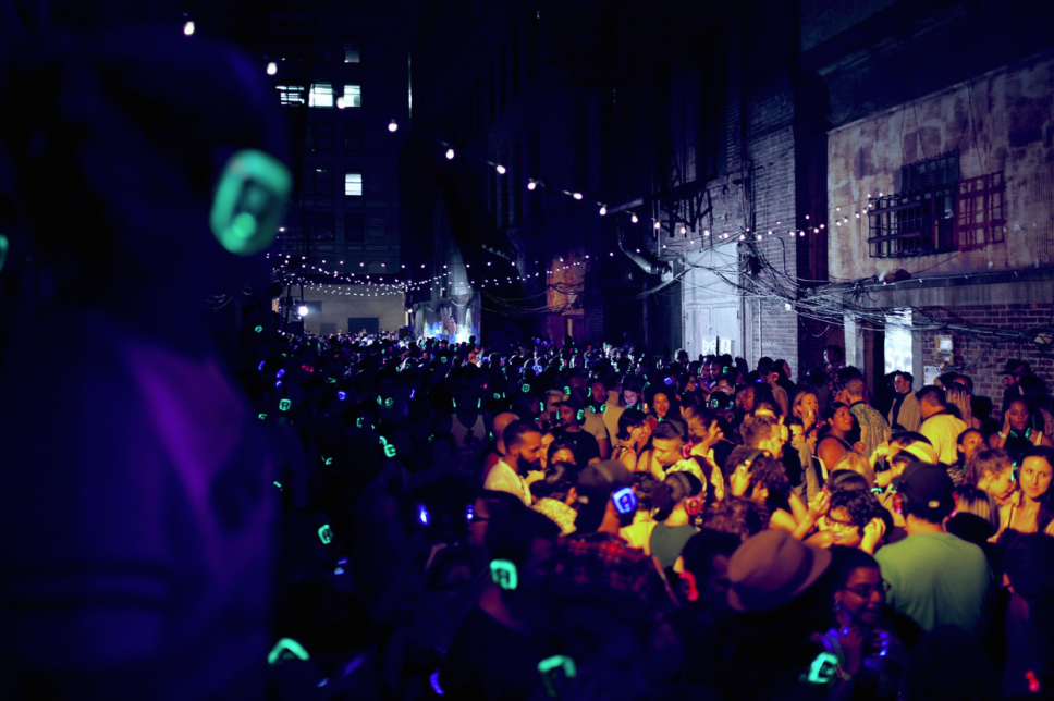 Quiet Riot: Silent Discos Changing Perception of Noisy Crowds in Cities